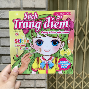 Sách trang điểm công chúa sắc màu